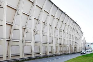 Abbau an Lärmschutzwand beim Fraport – Behinderung am Airportring 