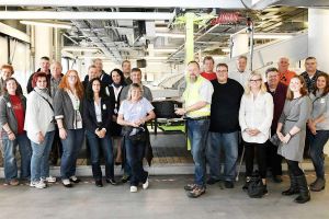 Besucher am MUC zur Integration von Mitarbeitern mit Handicap