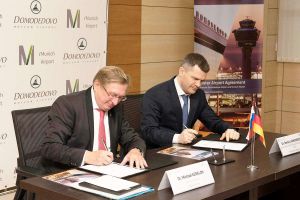 Flughäfen München und Moskau Domodedovo arbeiten zusammen