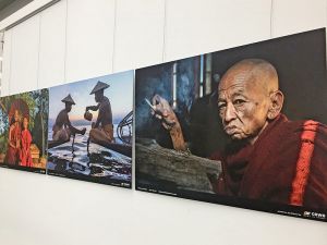 Fotoausstellung Myanmar am Flughafen Münster/Osnabrück
