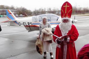 Flugsportgruppe und Nikolaus hoffen auf Flugwetter 2018
