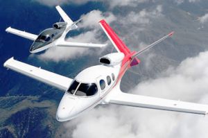 Vision Jet SF50 erhält die Collier Trophäe
