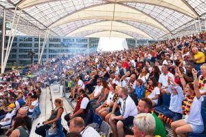 MUC: Airport bewährt sich dennoch als Fusßballarena