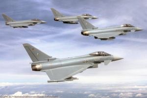 Deutsche Eurofighter sichern Luftraum im Baltikum