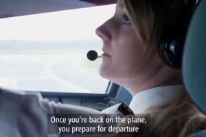 Pilotin erzählt ihren Weg zum Traumberuf