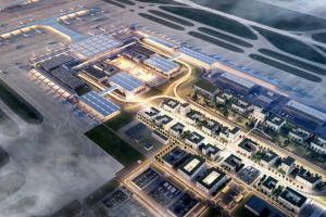 Büro- und Gewerbeland zum Flughafen BER