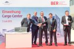 Flughafen BER nimmt ersten Betrieb auf: Cargo Center eröffnet