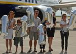 Ryanairs 111.111ter Passagier am Airport Cochstedt empfangen