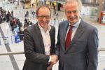 Klaus-Peter Siegloch zu Besuch am Airport Weeze