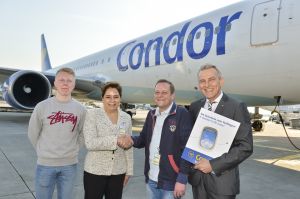 Condor feiert 1-millionsten Fluggast nach Cancun, Mexiko