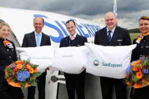 Boeing 737-800 von SunExpress neu in Nürnberg stationiert