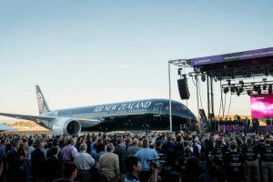 Boeing 787-9 Dreamliner in Schwarz an Air New Zealand übergeben