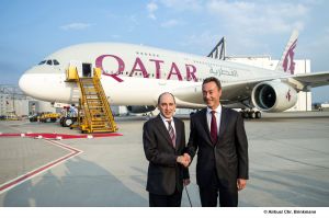 Erster Airbus A380 für Qatar Airways – Platz für 517 Passagiere
