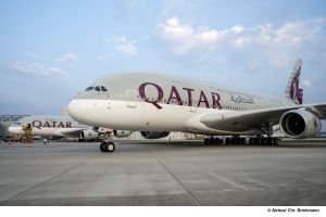 Erster Airbus A380 für Qatar Airways – Platz für 517 Passagiere
