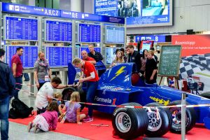 Formel 1-Boxenstopp am 