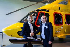 EC175 im Doppelpack für Offshore-Einsätze über der Nordsee