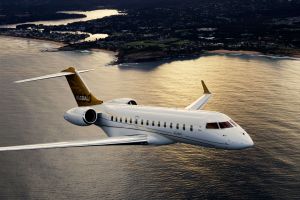 Niki Lauda tourt mit Global 6000 Bombardier Business-Jet