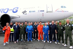 Kanzler-Airbus A300 nun startklar als ZERO-G Parabelflugzeug