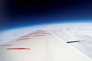 Technologieerprobung: Start am Ballon, dann Segeln zum Startplatz