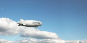 Edelweiss Zeppelin tourt durch Schweizer Himmel