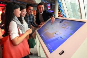 Wegefinder am Flughafen Frankfurt