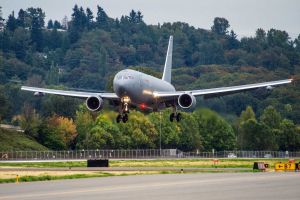 KC-46A: Tankflugzeug von Boeing erstmals in der Luft