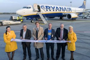 Ryanair hat Berlin-Basis mit fünf Flugzeugen eröffnet