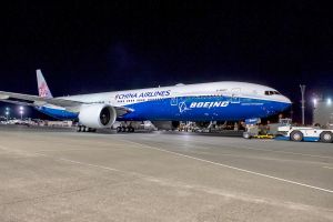 Boeing 777-300ER im Co-Branding für China Airlines