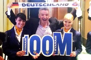Ryanair: 100.000.000. Passagier in Deutschland – Neue Ziele