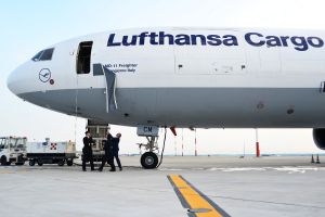 MD-11-Frachter D-ALCM der Lufthansa 