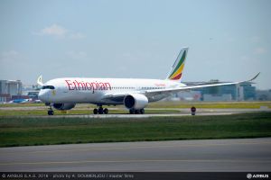 Ethiopian Airlines erhält ersten Airbus A350 XWB in Afrika
