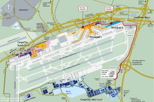 Stationen der Zivilen Luftfahrt in Frankfurt seit 80 Jahren