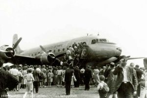 Stationen der Zivilen Luftfahrt in Frankfurt seit 80 Jahren