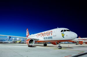 Star Trek an Bord von airberlin A320 – mit 