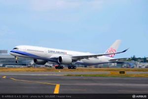 CAL fliegt ihren ersten Airbus A350 XWB