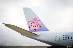 CAL fliegt ihren ersten Airbus A350 XWB