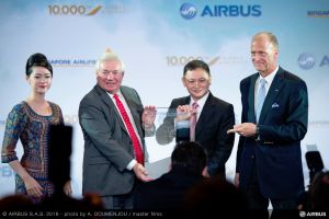 Airbus liefert 10.000. Flugzeug aus