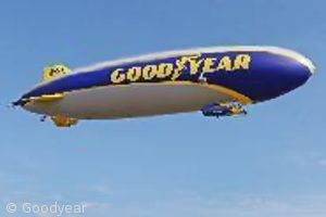 Goodyear Zeppelin in den USA erhielt Luftschiff-Taufe