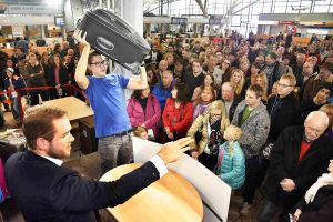 Rallye an Reisemarkt und Versteigerung in Stuttgart