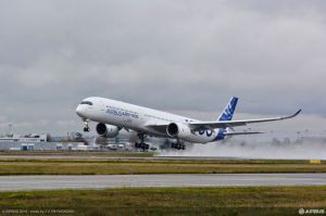 A350-1000 XWB startet zum Jungfernflug