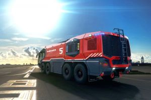 Panther 8x8: Größtes Löschfahrzeug für Flughafen Wien