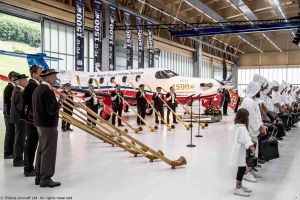 Pilatus übergibt 1.500. Flugzeug des PC-12