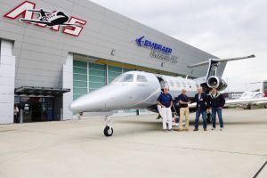 Phenom 300 in Mengen angekommen